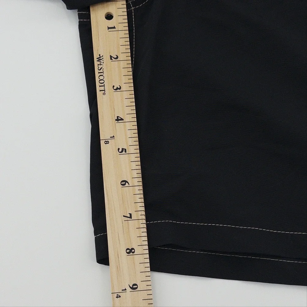Polo Ralph Lauren Swim Trunks Mens Small Black Classic Cargo Streetwear